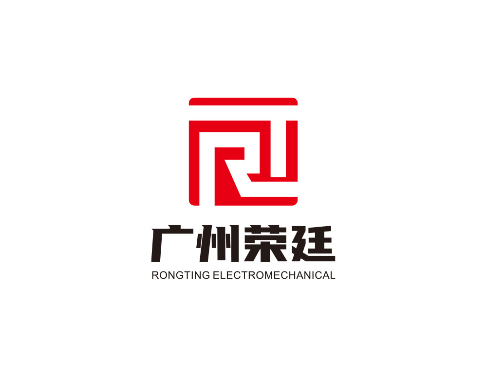 廣州榮廷機電有限公司標志創意以RT字母與正方形結合而成